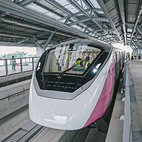 โครงการรถไฟฟ้าสายสีชมพู
